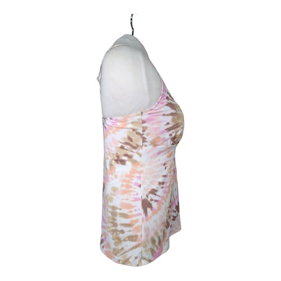 Lands End Tankini Swim Top Plus Size 16W Square Neck Underwire Bra Swimsuit $78 - Picture 7 of 11